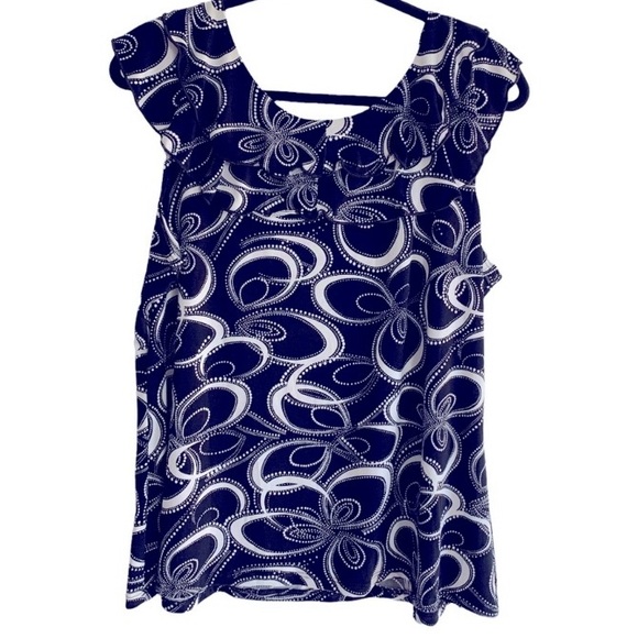 Susan Lawrence Top Sz 1X - Picture 2 of 5